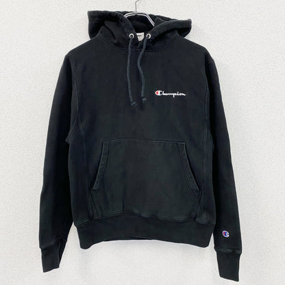 Champion　チャンピオン　リバースウィーブ　スウェットパーカー/フーディー　黒　ブラック　Sサイズ