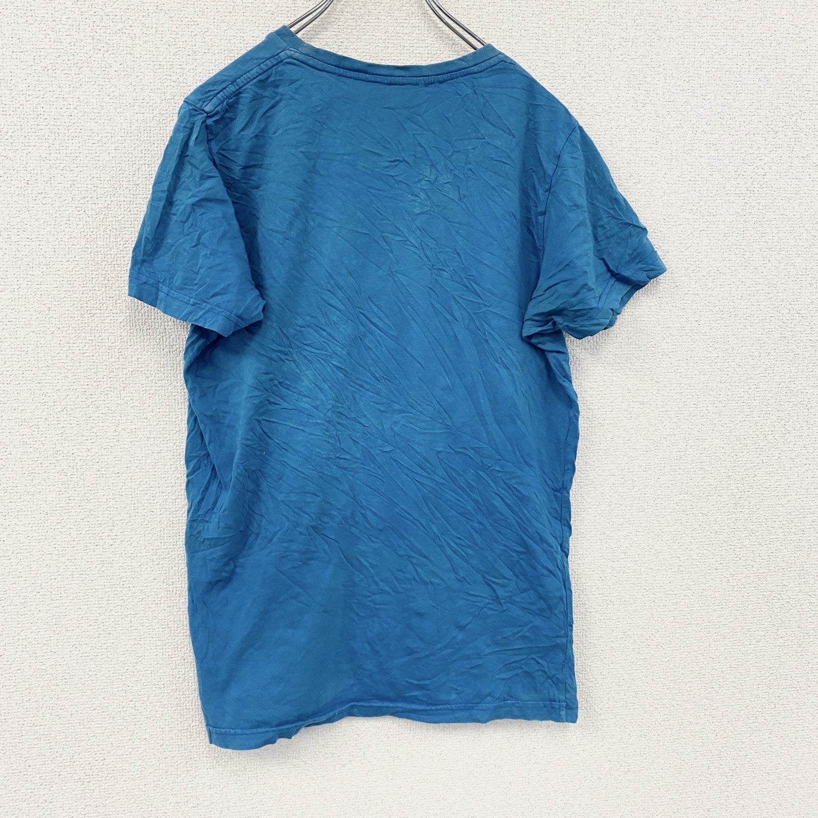 XDYE TEES　半袖プリントTシャツ　水色　ライトブルー　Mサイズ