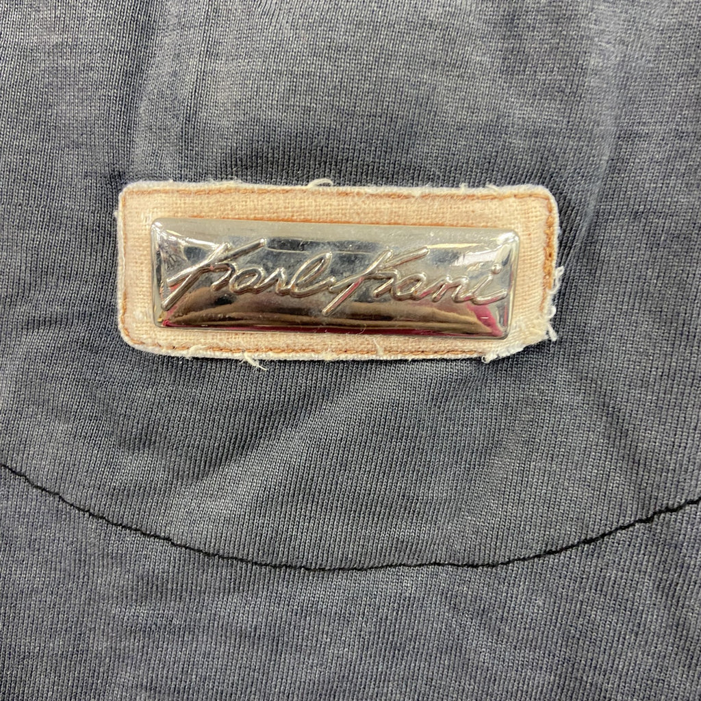90s～　KANI JEANS　カナイ　刺繡デザインTシャツ　黒　ブヴィンテージラック　XXXLサイズ