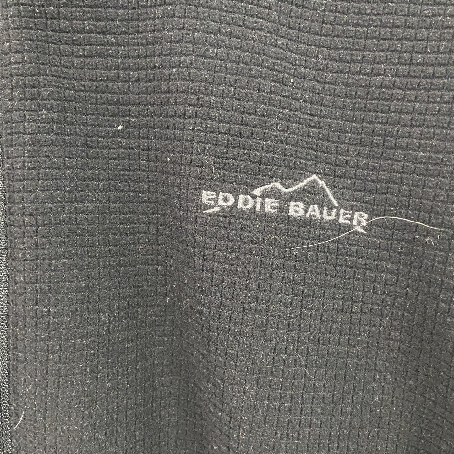Eddie Bauer　エディーバウアー　ハーフジップフリースジャケット　黒　ブラック　XLサイズ