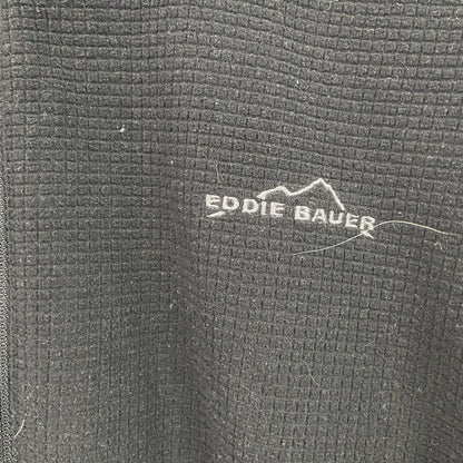 Eddie Bauer　エディーバウアー　ハーフジップフリースジャケット　黒　ブラック　XLサイズ