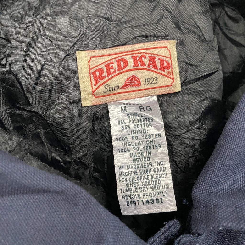 RED KAP　レッドキャップ　ワークジャケット　比翼仕立て　紺　ネイビー　Mサイズ