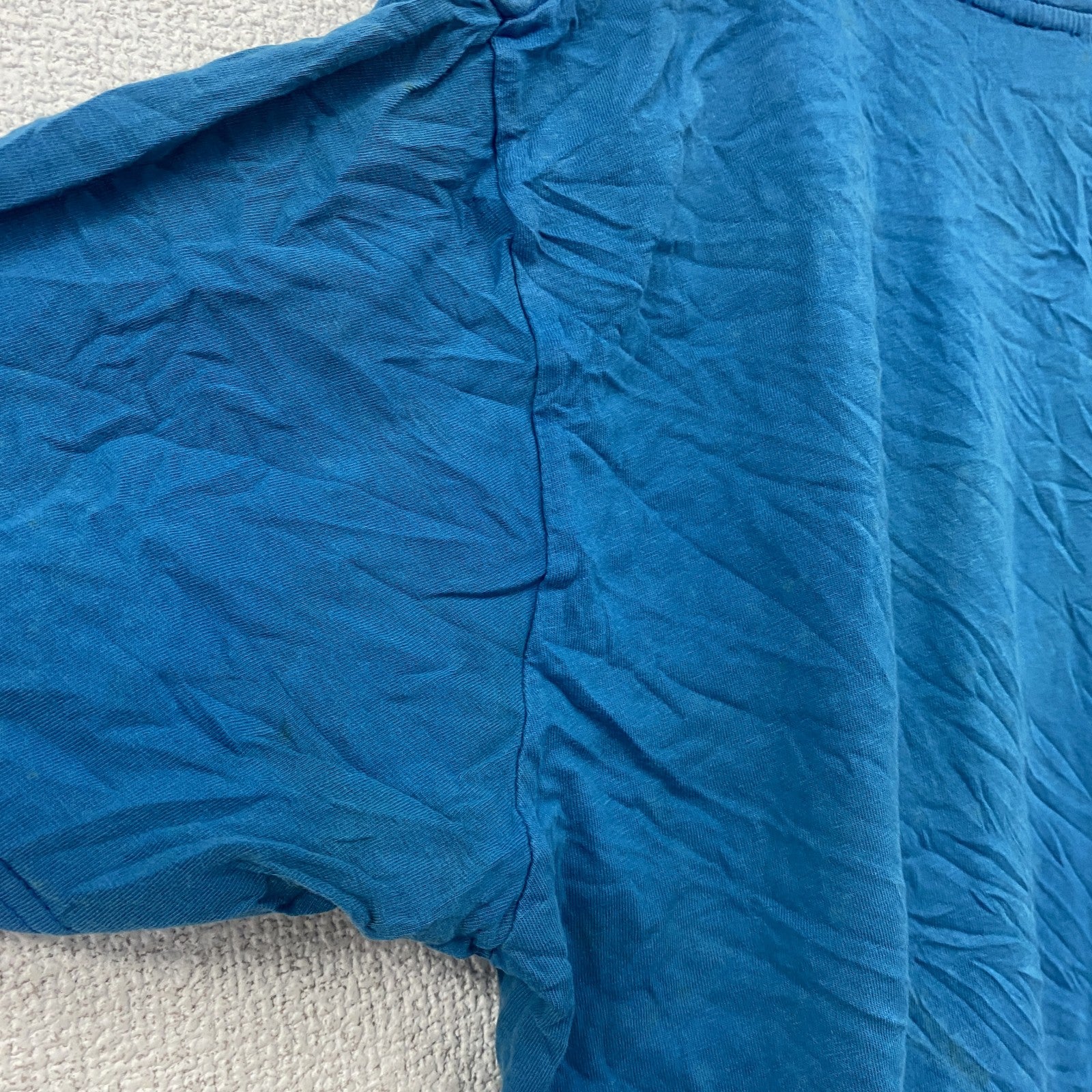 XDYE TEES　半袖プリントTシャツ　水色　ライトブルー　Mサイズ
