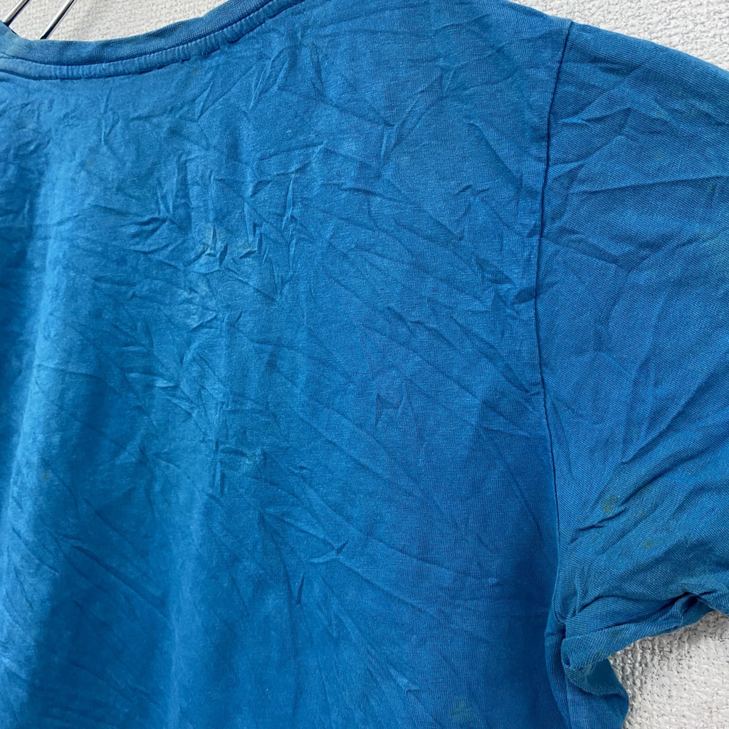 XDYE TEES　半袖プリントTシャツ　水色　ライトブルー　Mサイズ