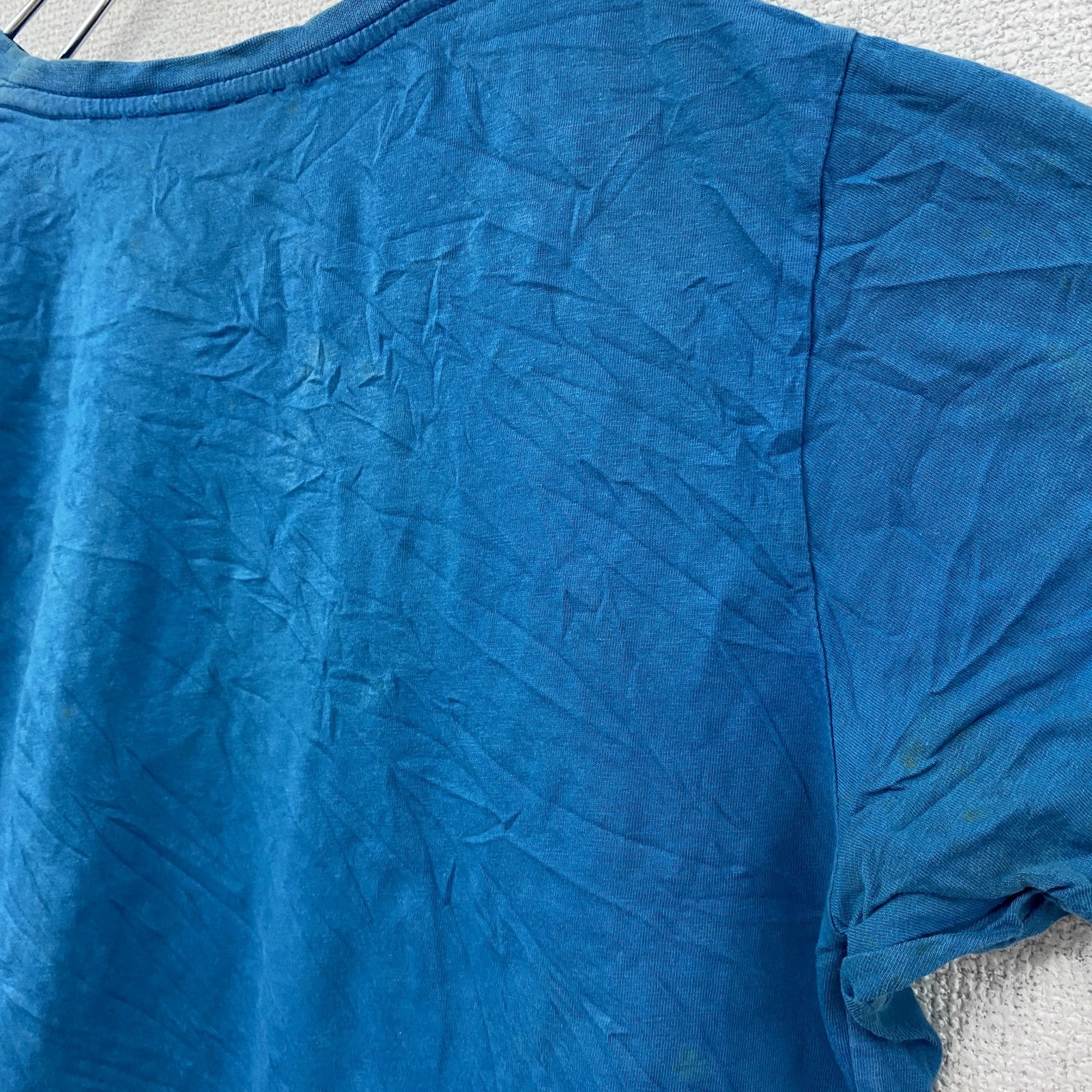 XDYE TEES　半袖プリントTシャツ　水色　ライトブルー　Mサイズ