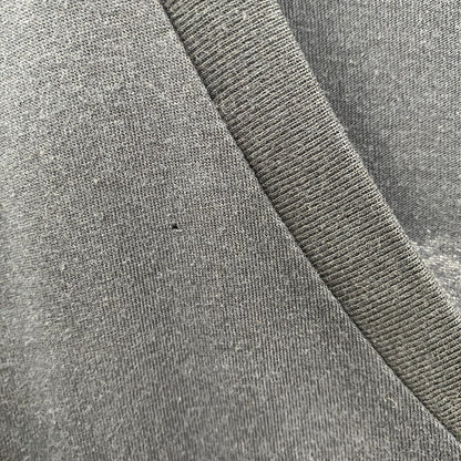 古着 used　ノーブランド　半袖プリントTシャツ　鍵穴　I ESCAPED　カジュアルデザイン　クルーネック　黒　Mサイズ