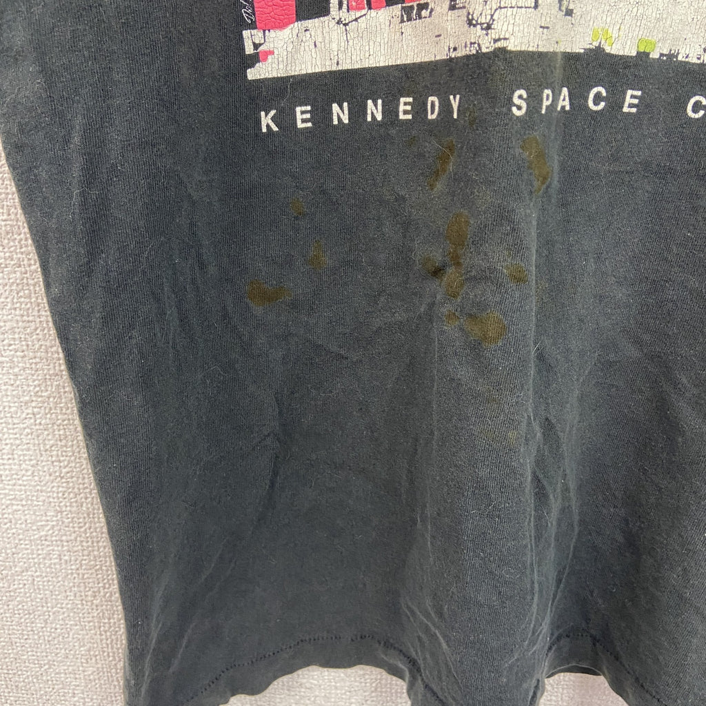 90s　anvil　アンヴィル　プリントTシャツ　シングルステッチ　NASA　黒　ブラック　Lサイズ