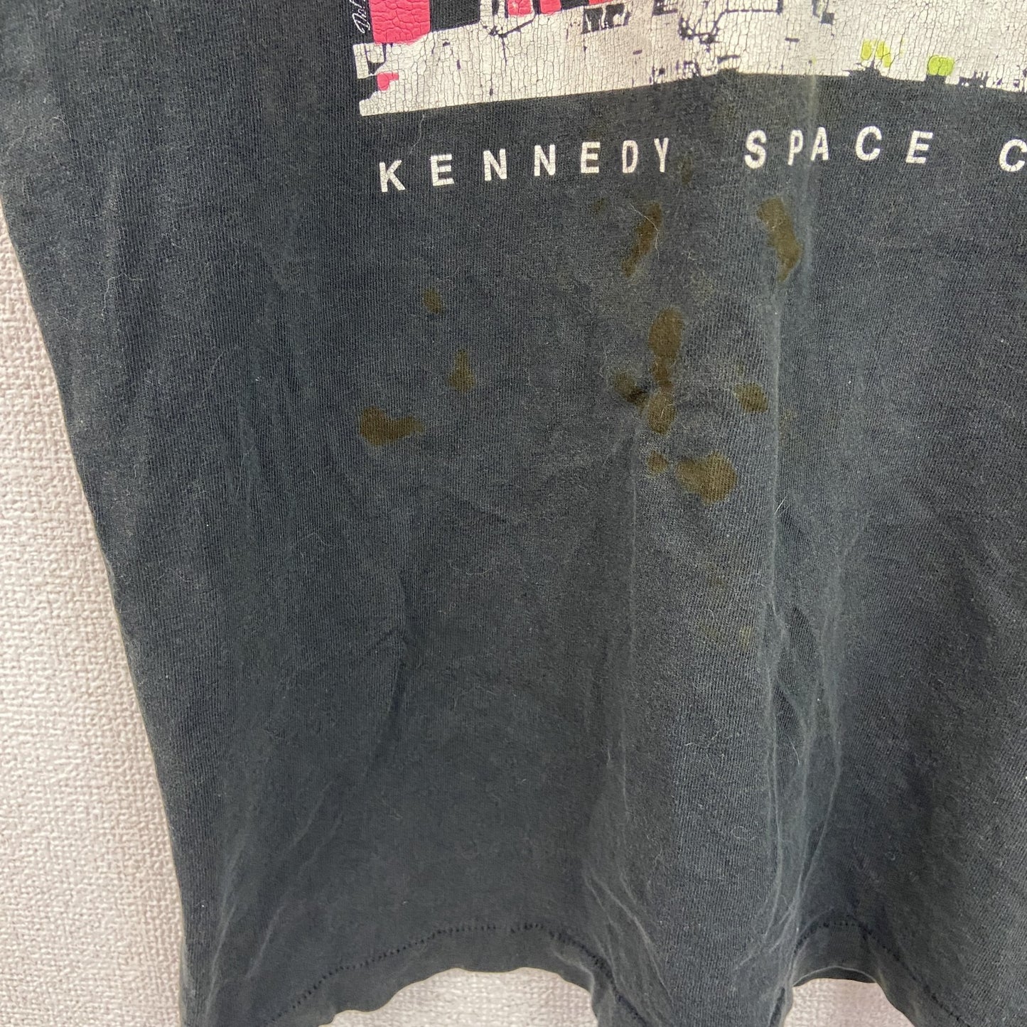 90s　anvil　アンヴィル　プリントTシャツ　シングルステッチ　NASA　黒　ブラック　Lサイズ