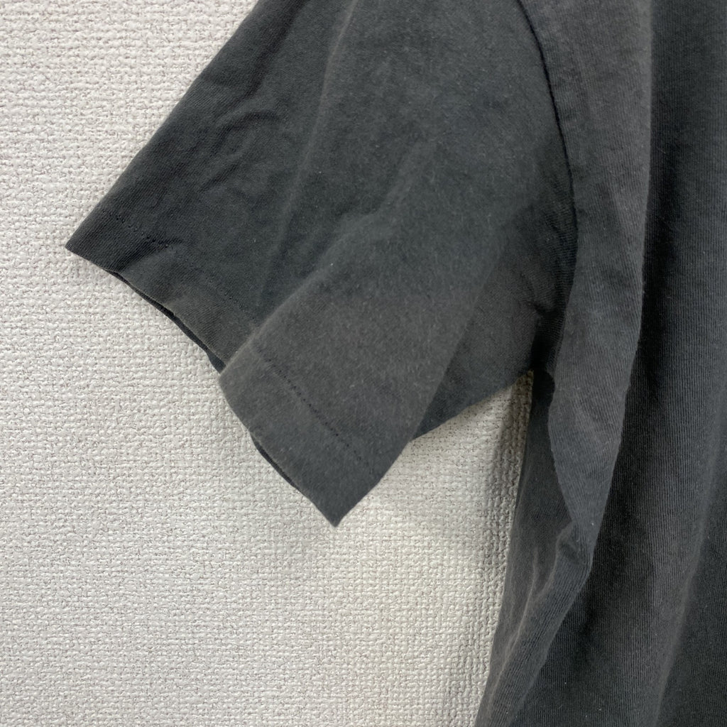 90s　OLD STUSSY　オールドステューシー　半袖プリントTシャツ　フェード　龍　ドラゴン　ダークグレー　Mサイズ