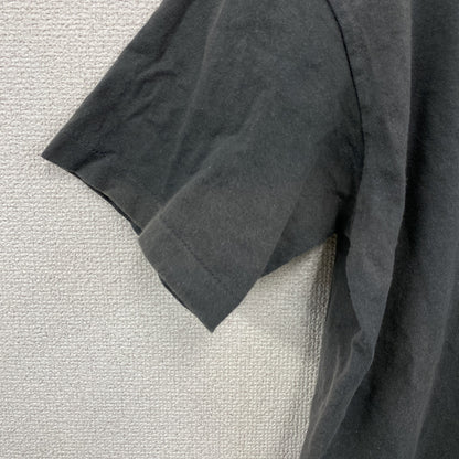90s　OLD STUSSY　オールドステューシー　半袖プリントTシャツ　フェード　龍　ドラゴン　ダークグレー　Mサイズ
