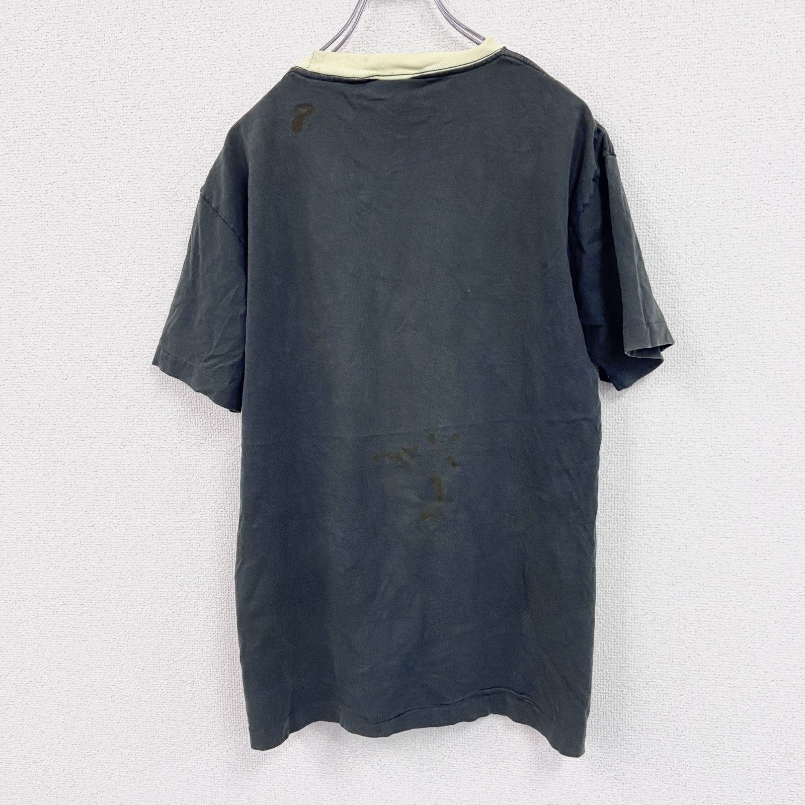 90s　anvil　アンヴィル　プリントTシャツ　シングルステッチ　NASA　黒　ブラック　Lサイズ