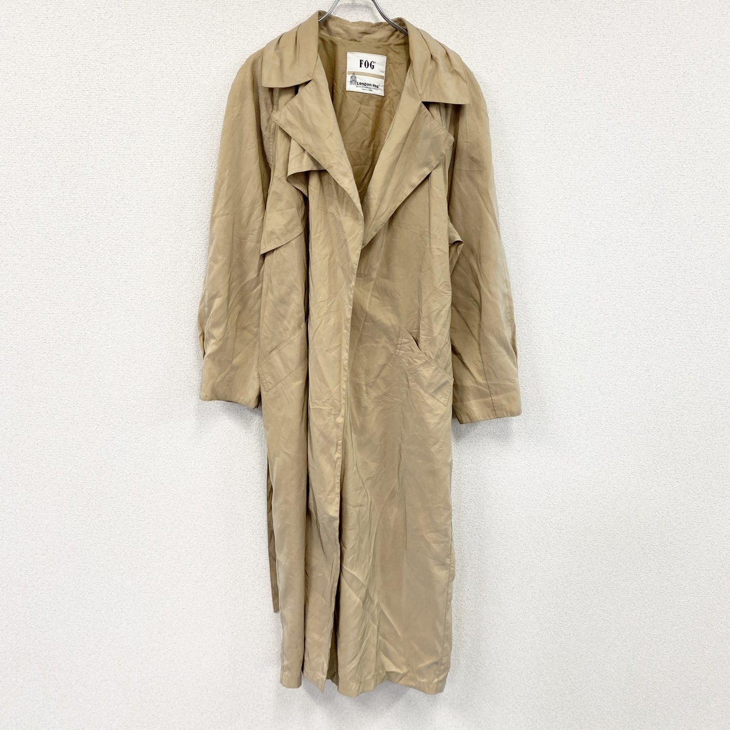 LONDON FOG　ロンドンフォグ　トレンチコート　ベージュ　14サイズ