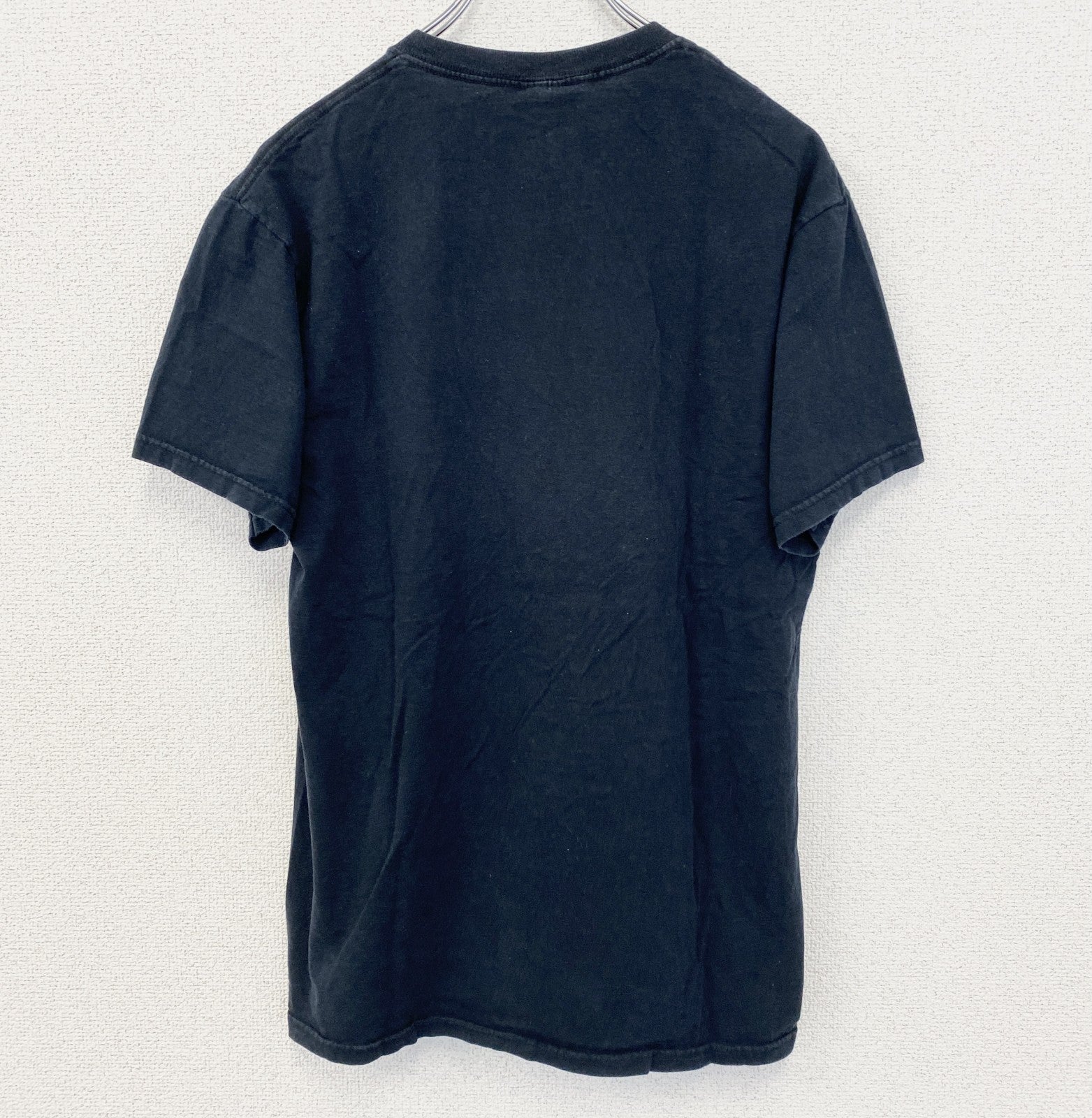 古着 used　JERZEES　半袖プリントTシャツ　バットマン　ファミリーガイ　クルーネック　黒　ブラック　レトロ　Mサイズ