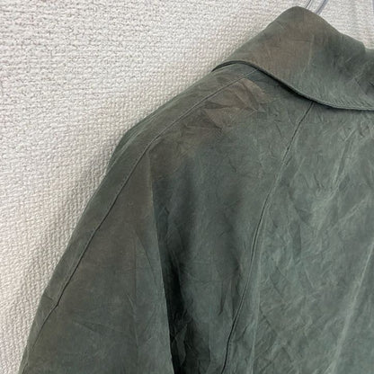LONDON FOG　ロンドンフォグ　ダブルトレンチコート　緑　グリーン　42サイズ