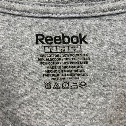古着 used　Reebok　リーボック　半袖プリントTシャツ　ナッシュビルプレデターズ　背番号　ホッケー　グレー　Sサイズ