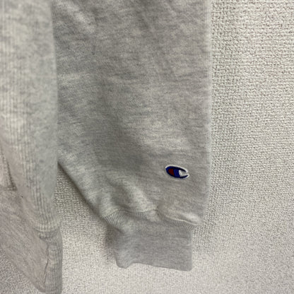 Champion　チャンピオン　リバースウィーブ　スウェットパーカー/フーディー　アーチプリント　霜降りグレー　Mサイズ