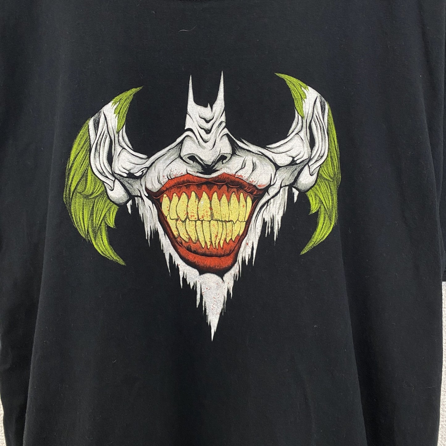 古着 used　GILDAN ギルダン　半袖プリントTシャツ　ジョーカー　DCコミックス　カジュアル　クルーネック　黒　Lサイズ