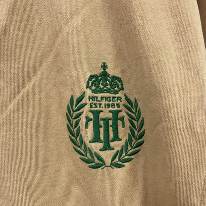 TOMMY HILFIGER　トミーヒルフィガー　フルジップパーカー/フーディー　ベージュ　XLサイズ