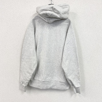 Champion　チャンピオン　リバースウィーブ　スウェットパーカー/フーディー　アーチプリント　霜降りグレー　Mサイズ
