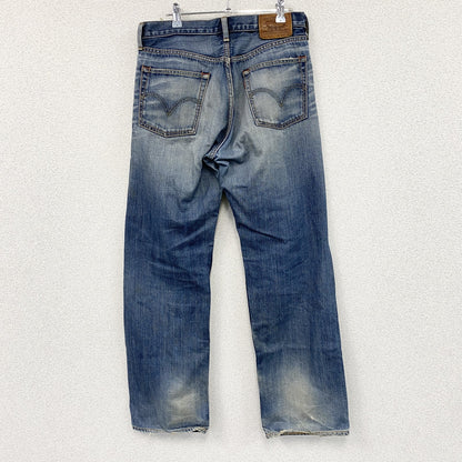 Levi's　リーバイス　703　デニムパンツ/ジーンズ　フェード　縦落ち　鬼ヒゲ　ジップフライ　インディゴ　W32サイズ