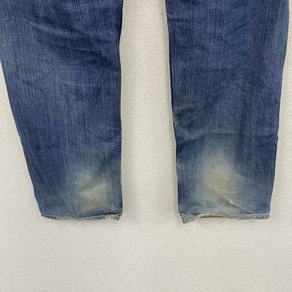 Levi's　リーバイス　703　デニムパンツ/ジーンズ　フェード　縦落ち　鬼ヒゲ　ジップフライ　インディゴ　W32サイズ