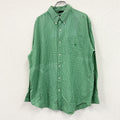CHAPS RALPH LAUREN　チャップス　ラルフローレン　長袖シャツ　チェック柄　緑　グリーン　XLサイズ