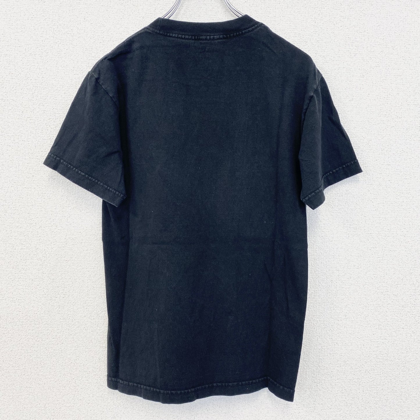 古着 used　VANS　バンズ　半袖ロゴプリントTシャツ　スカル　カジュアル　クルーネック　黒　ブラック　春夏服　Sサイズ