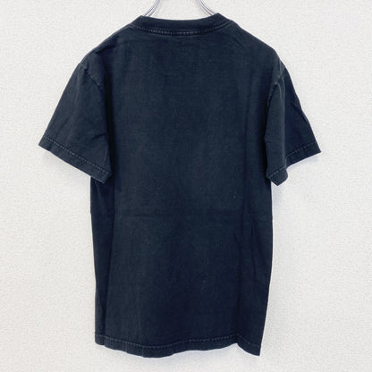 古着 used　VANS　バンズ　半袖ロゴプリントTシャツ　スカル　カジュアル　クルーネック　黒　ブラック　春夏服　Sサイズ