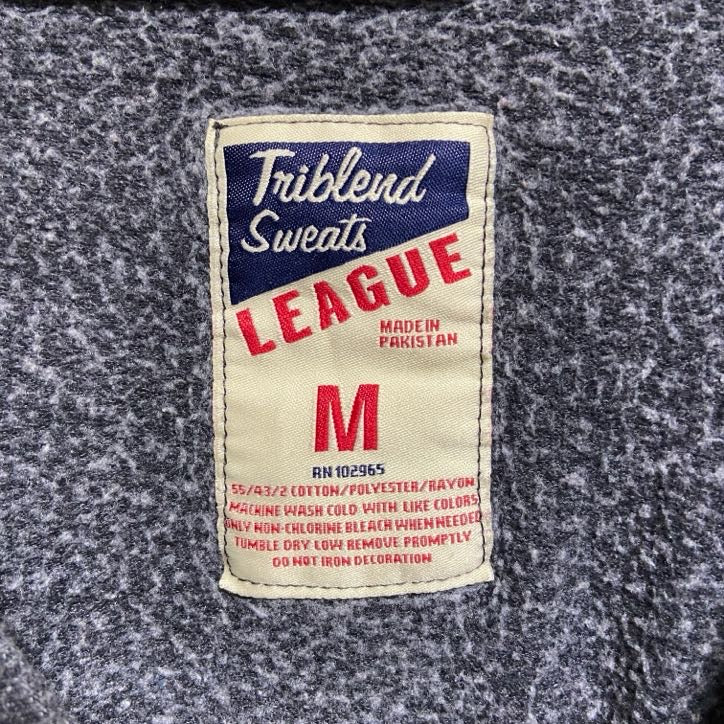 Triblend Sweats　長袖カレッジプリントスウェット　トレーナー　ノースカロライナ大学　グレー　Mサイズ