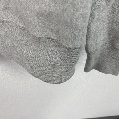 Champion　チャンピオン　リバースウィーブ　スウェットパーカー/フーディー　デカロゴ　霜降りグレー　XLサイズ