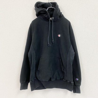 Champion　チャンピオン　リバースウィーブ　スウェットパーカー/フーディー　黒　ブラック　Lサイズ