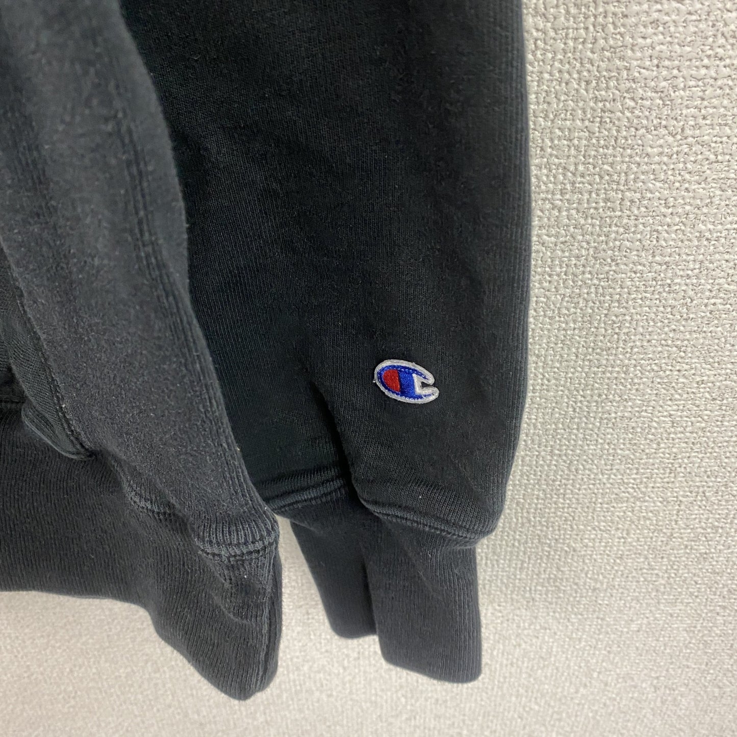Champion　チャンピオン　リバースウィーブ　スウェットパーカー/フーディー　黒　ブラック　Lサイズ