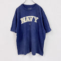～00s　NIKE　ナイキ　プリントTシャツ　ヴィンテージ　NAVY　紺　ネイビー