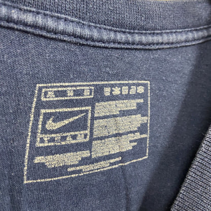 ～00s　NIKE　ナイキ　プリントTシャツ　ヴィンテージ　NAVY　紺　ネイビー