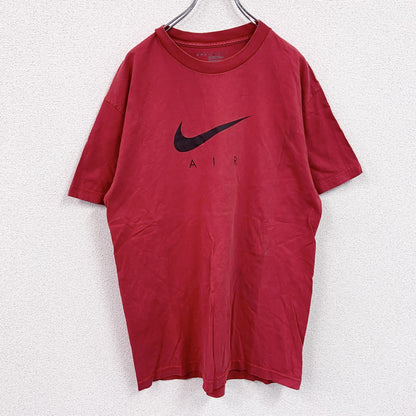 ～00s　NIKE　ナイキ　プリントTシャツ　ヴィンテージ　スウッシュロゴ　赤　レッド　Lサイズ