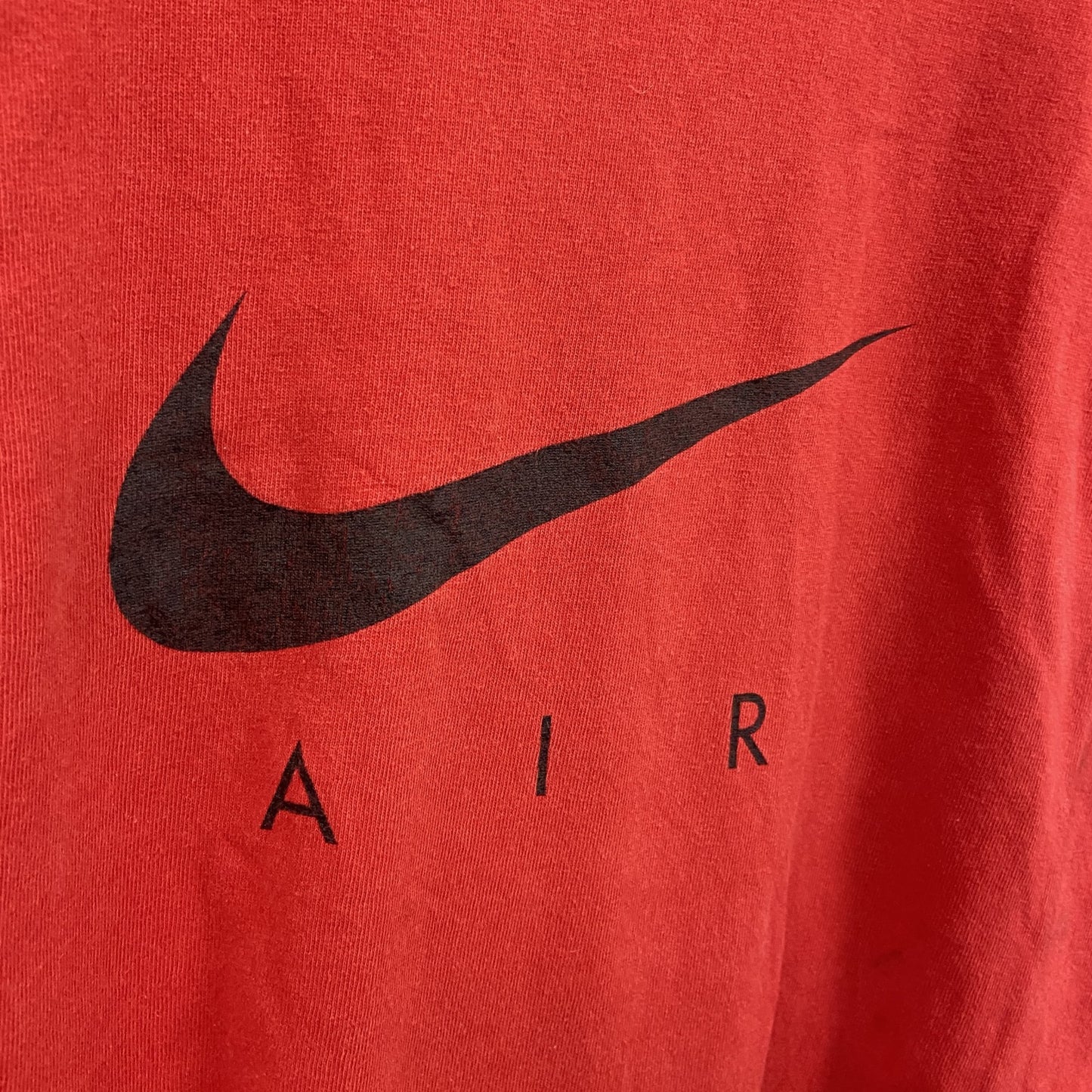 ～00s　NIKE　ナイキ　プリントTシャツ　ヴィンテージ　スウッシュロゴ　赤　レッド　Lサイズ