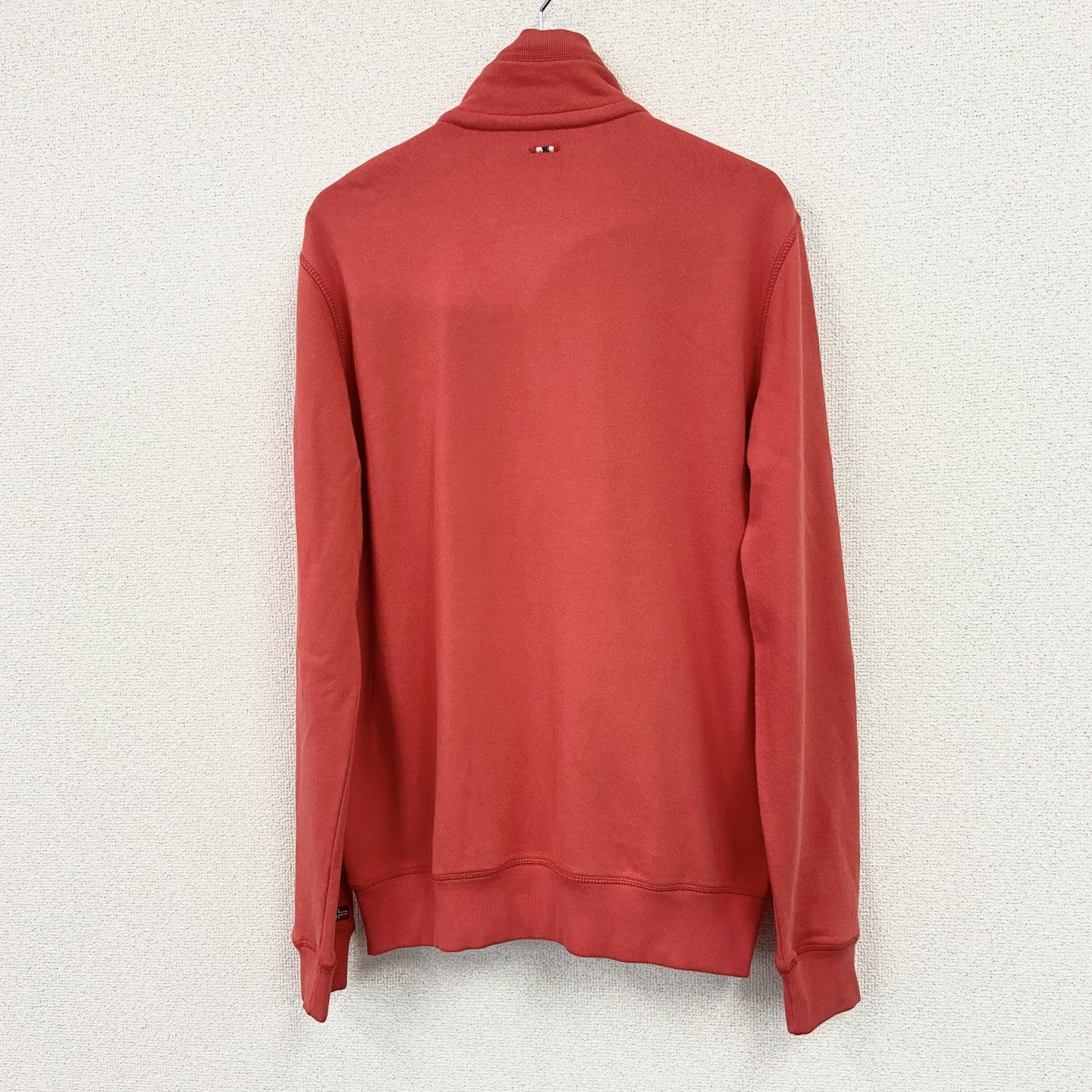 NAPAPIJRI　ハーフジッププルオーバージャケット　赤　レッド