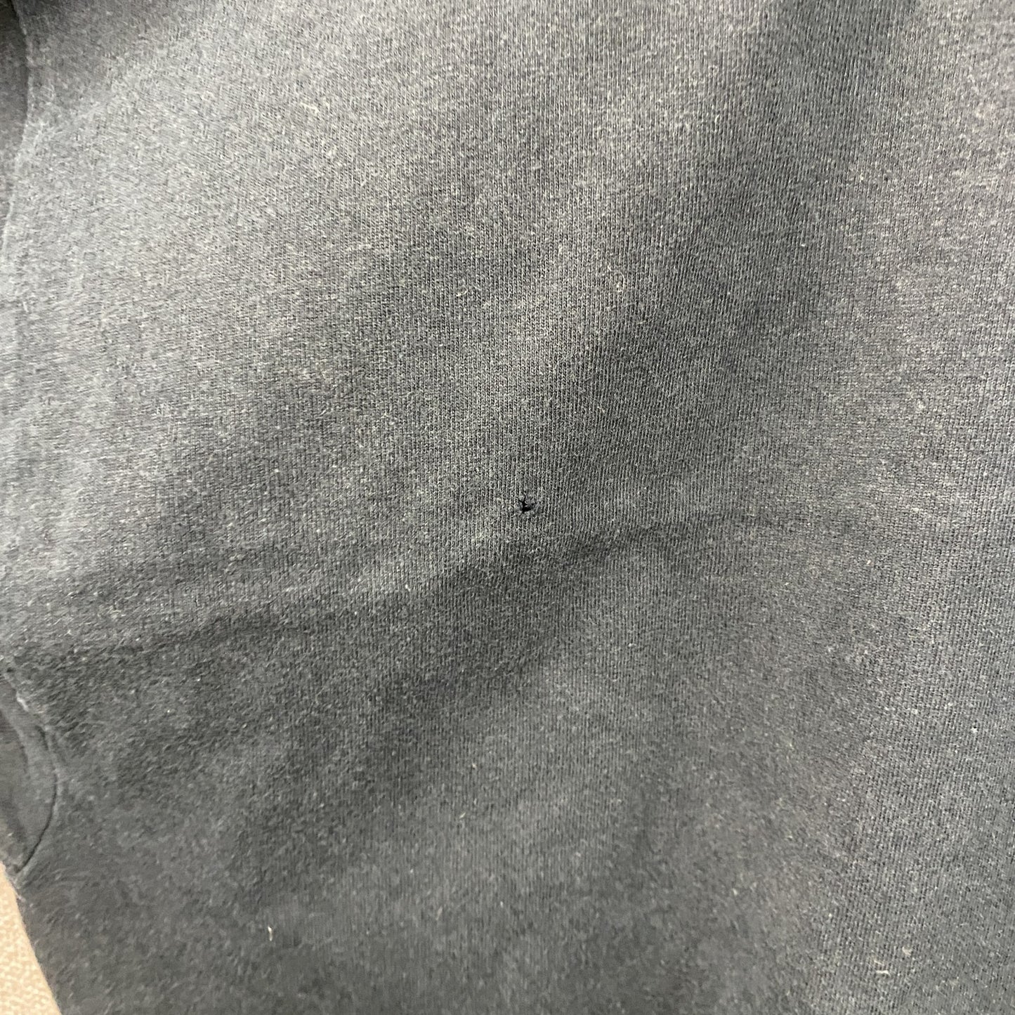 MUSIC GOT SOUL　半袖プリントラッパーTシャツ　人物T　両面プリント　クルーネック　紺　ネイビー　2XLサイズ