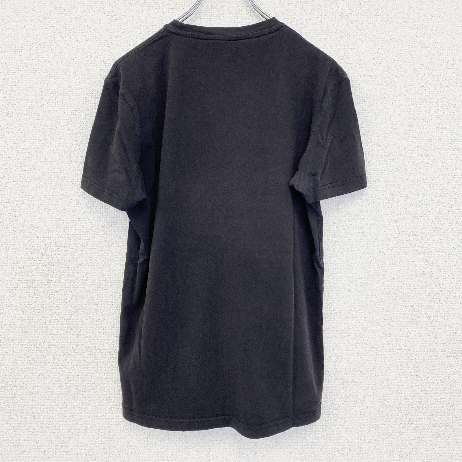 古着 used　AMERICAN JOGGS　半袖格闘技プリントTシャツ　メイウェザーVSマクレガー　クルーネック　黒　Mサイズ