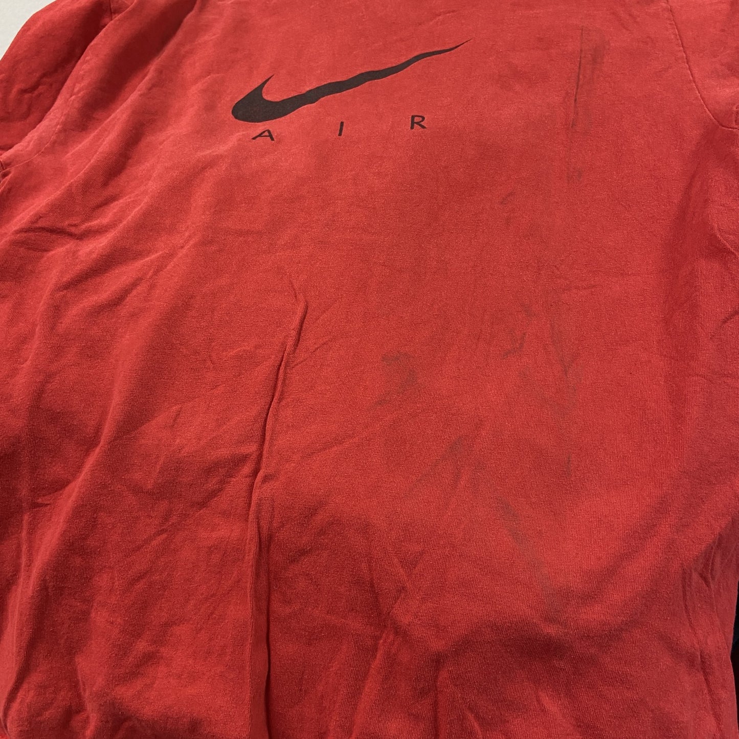 ～00s　NIKE　ナイキ　プリントTシャツ　ヴィンテージ　スウッシュロゴ　赤　レッド　Lサイズ