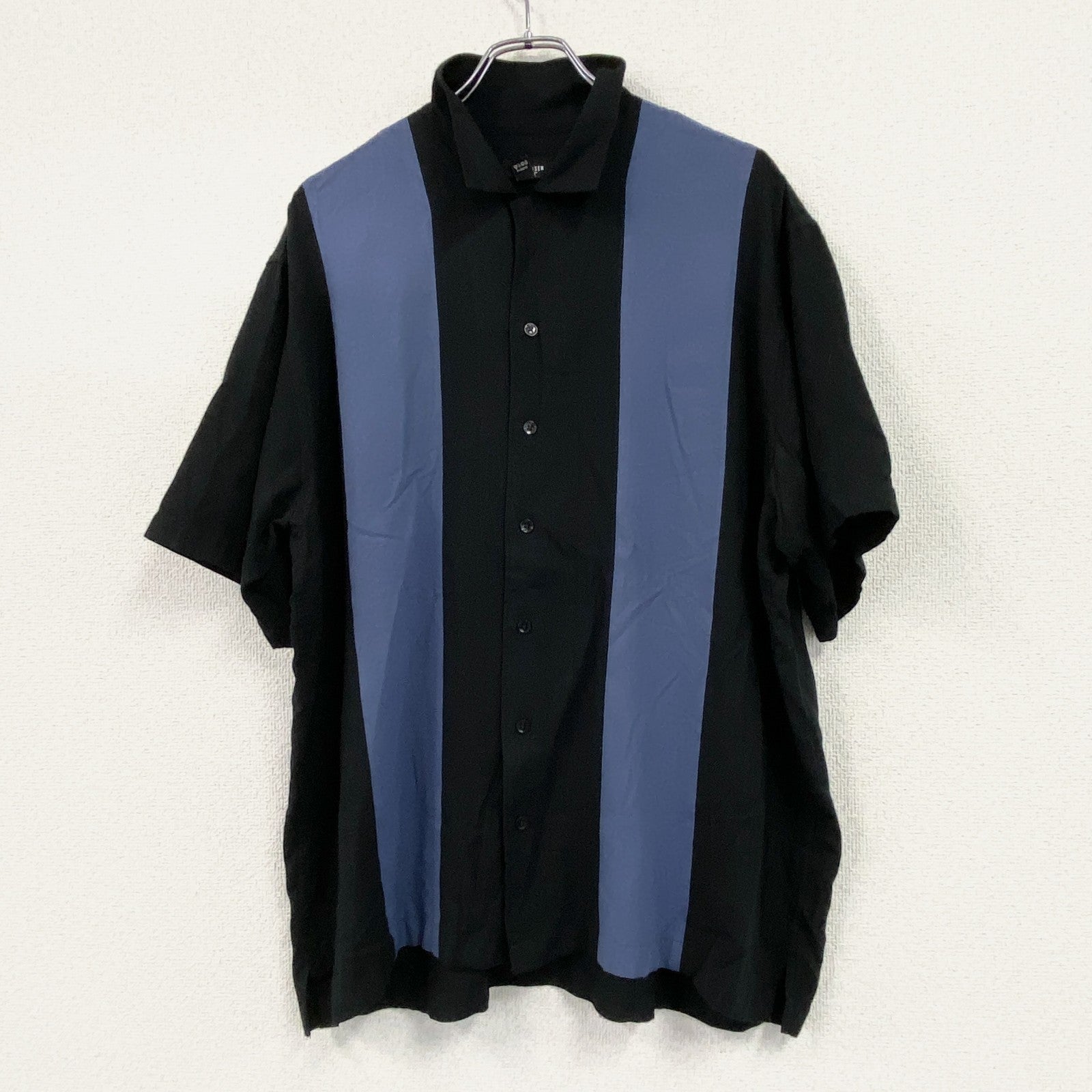 VAN HEUSEN　半袖シャツ　黒　ブラック　XLサイズ