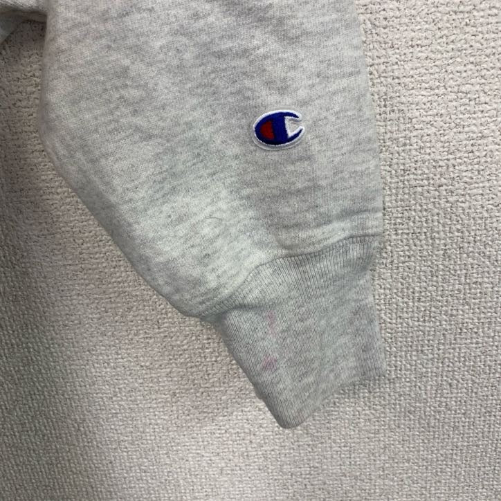 Champion　チャンピオン　リバースウィーブ　スウェットパーカー/フーディー　アーチプリント　霜降りグレー　Mサイズ