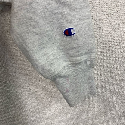 Champion　チャンピオン　リバースウィーブ　スウェットパーカー/フーディー　アーチプリント　霜降りグレー　Mサイズ