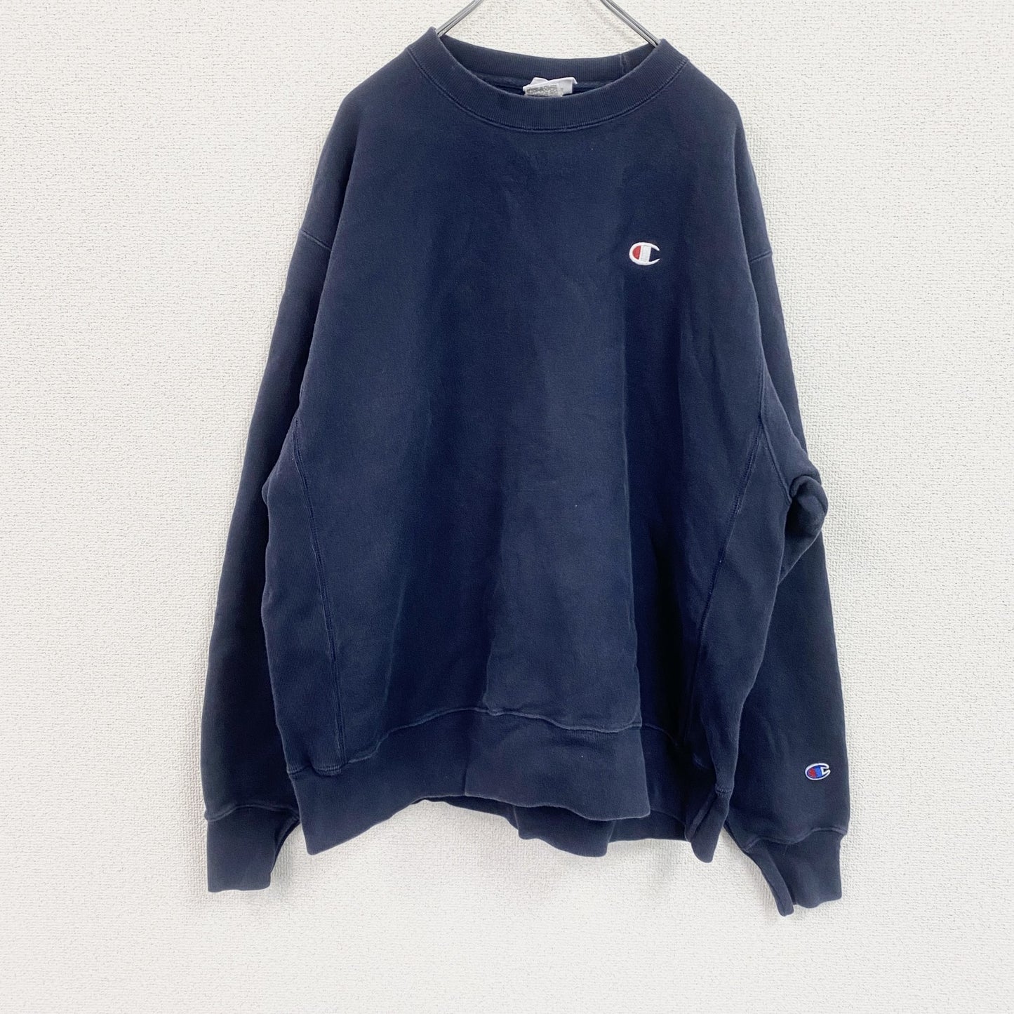 Champion　チャンピオン　リバースウィーブ　スウェット/トレーナー　紺　ネイビー　XLサイズ