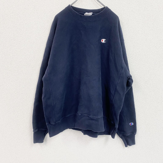 Champion　チャンピオン　リバースウィーブ　スウェット/トレーナー　紺　ネイビー　XLサイズ