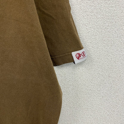 NESTA BRAND　ネスタ　半袖プリントTシャツ　フェード　クルーネック　茶色　ブラウン　XLサイズ