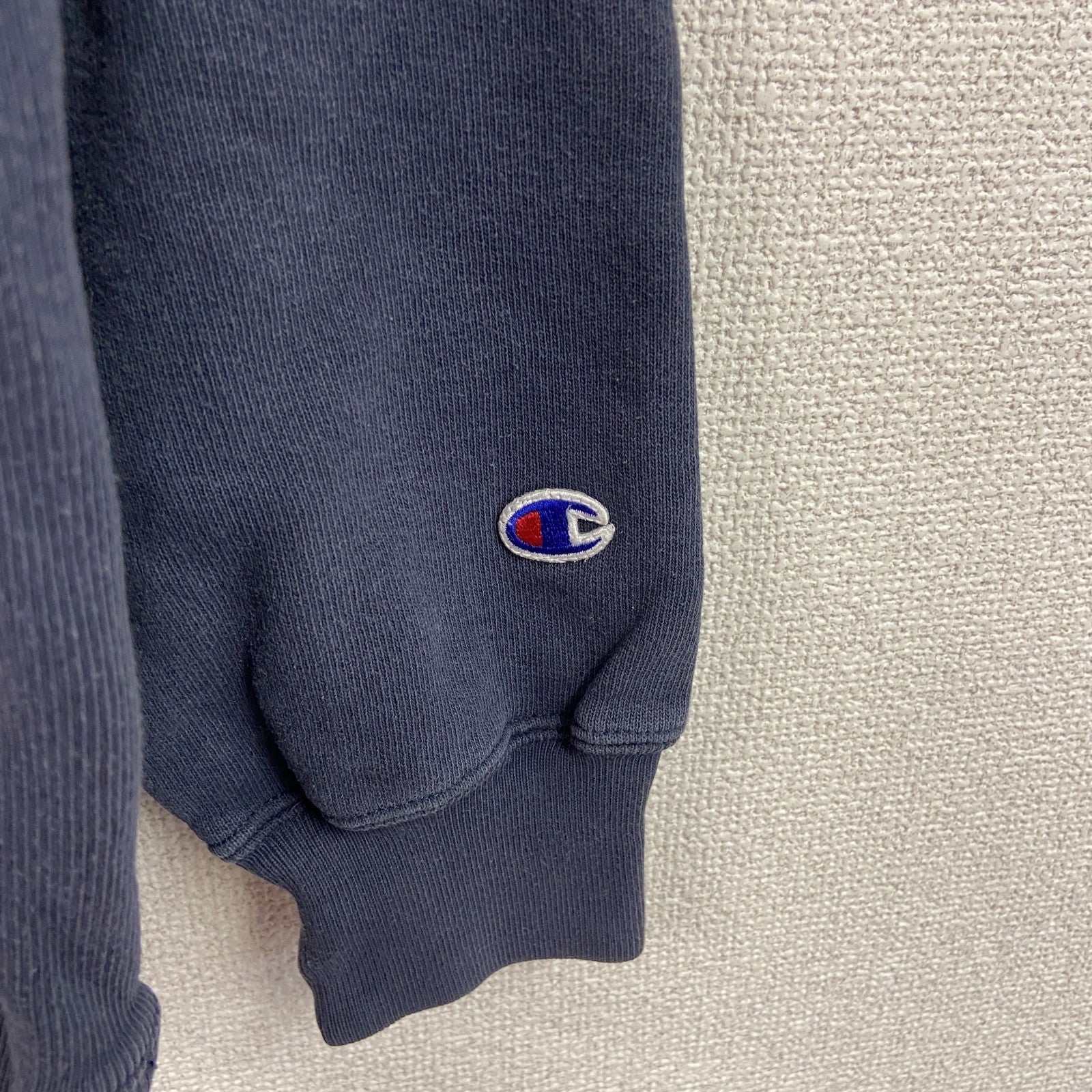 Champion　チャンピオン　リバースウィーブ　スウェットパーカー/フーディー　単色タグ　紺　ネイビー　Mサイズ