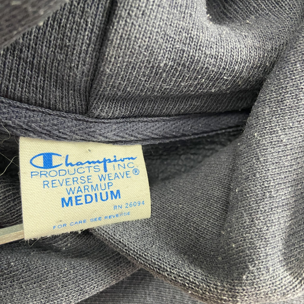 Champion　チャンピオン　リバースウィーブ　スウェットパーカー/フーディー　単色タグ　紺　ネイビー　Mサイズ