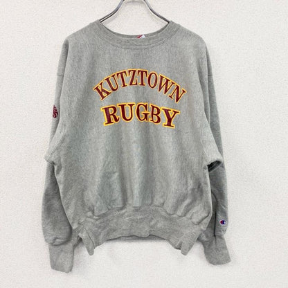 Champion　チャンピオン　リバースウィーブ　スウェット/トレーナー　アーチプリント　グレー　Lサイズ