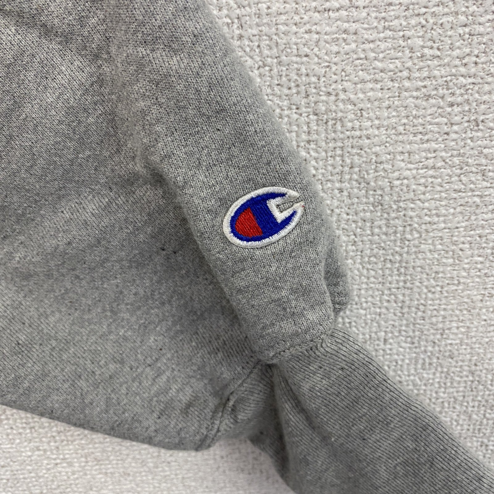 Champion　チャンピオン　リバースウィーブ　スウェット/トレーナー　アーチプリント　グレー　Lサイズ